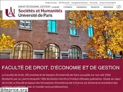 Sites similar to droit.u-paris.fr