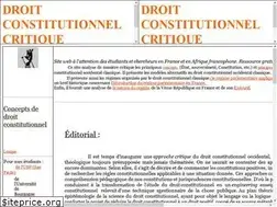 Sites similar to droitconstitutionnel.net