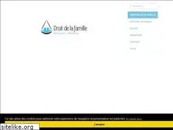 Sites similar to droitdelafamille.be