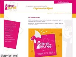 Sites similar to droitdesjeunes.be
