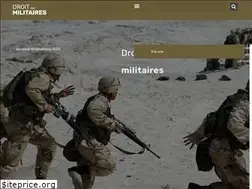 Sites similar to droitdesmilitaires.fr