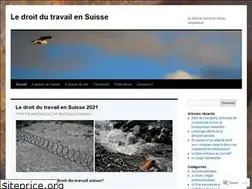 Sites similar to droitdutravailensuisse.com