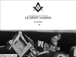 Sites similar to droithumaincanada.org