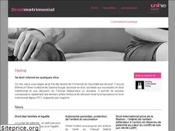 Sites similar to droitmatrimonial.ch