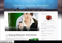 Sites similar to droits-de-revente.com