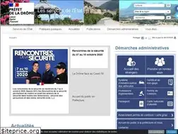 Sites similar to drome.gouv.fr