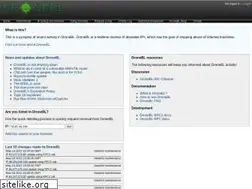 Sites similar to dronebl.org