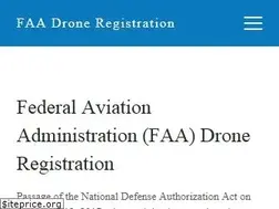 Sites similar to droneregistration.com
