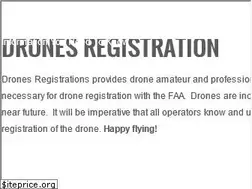 Sites similar to dronesregistration.com