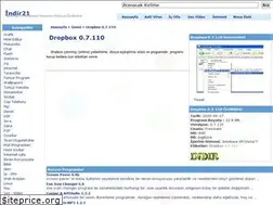 Sites similar to dropbox-0-7-110-indir.indir21.com