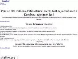 Sites similar to dropbox.fr
