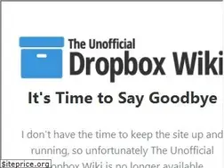 Sites similar to dropboxwiki.com