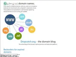 Sites similar to dropcatch.org
