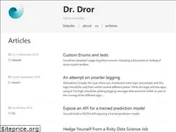 Sites similar to drorata.github.io