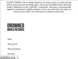 Sites similar to drownedworldrecords.com