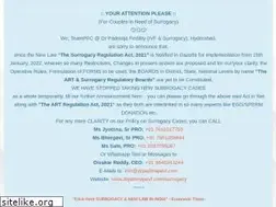 Sites similar to drpadmajasurrogacy.com