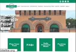 Sites similar to drpeppermuseum.com