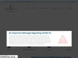 Sites similar to drrafihkhoury.com