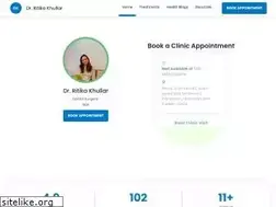 Sites similar to drritikakhullar.getmy.clinic