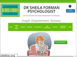 Sites similar to drsheilaforman.com