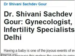 Sites similar to drshivanisachdevgour.co.in