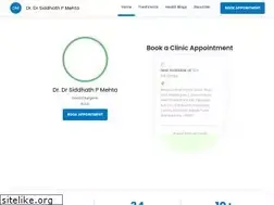 Sites similar to drsiddharthmehta.getmy.clinic