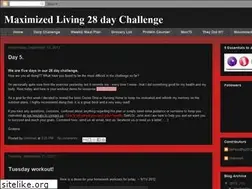 Sites similar to drsteffens28daychallenge.blogspot.com