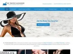 Sites similar to drtimalexander.com