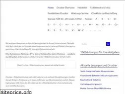 Sites similar to drucker-etikettendrucker.de