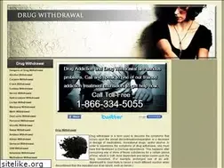 Sites similar to drug-withdrawal.org