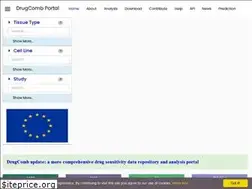 Sites similar to drugcomb.org