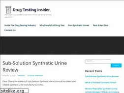 Sites similar to drugtestinginsider.com
