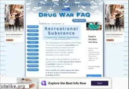 Sites similar to drugwarfaq.com