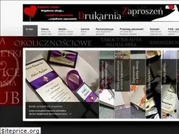 Sites similar to drukarniazaproszen.pl