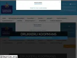 Sites similar to drukkerijkoopmans.nl