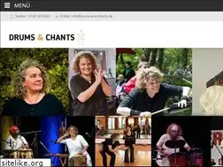 Sites similar to drums-and-chants.de