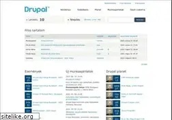 Sites similar to drupal.hu