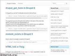 Sites similar to drupal8notes.github.io