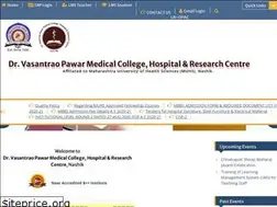 Sites similar to drvasantraopawarmedicalcollege.com