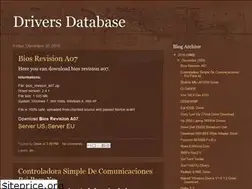 Sites similar to drvdatabase.blogspot.com