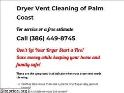 Sites similar to dryerventcleaningpalmcoast.com