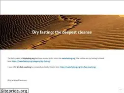 Sites similar to dryfasting.org