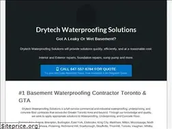 Sites similar to drytech-waterproofing.ca