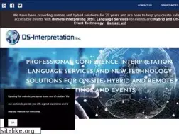 Sites similar to ds-interpretation.com