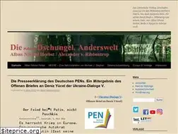 Sites similar to dschungel-anderswelt.de