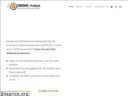 Sites similar to dsgvo-analyse.de