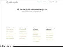 Sites similar to dsl-plz.de