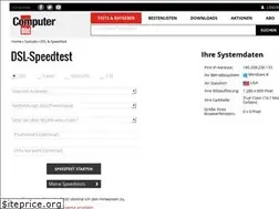 Sites similar to dsl-speedtest.computerbild.de