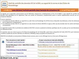 Sites similar to dsn-fpoc.fr