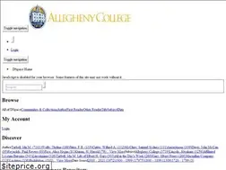 Sites similar to dspace.allegheny.edu